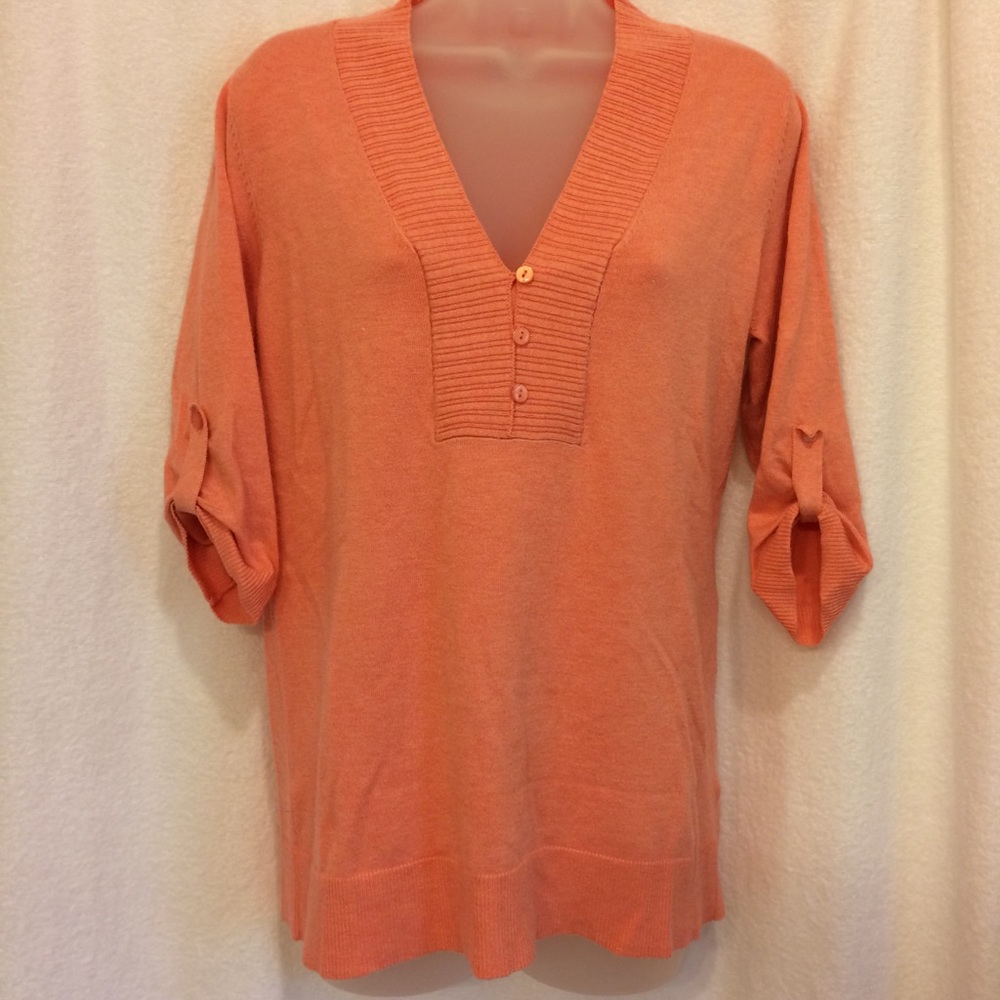 Merona Coral Sweater Top